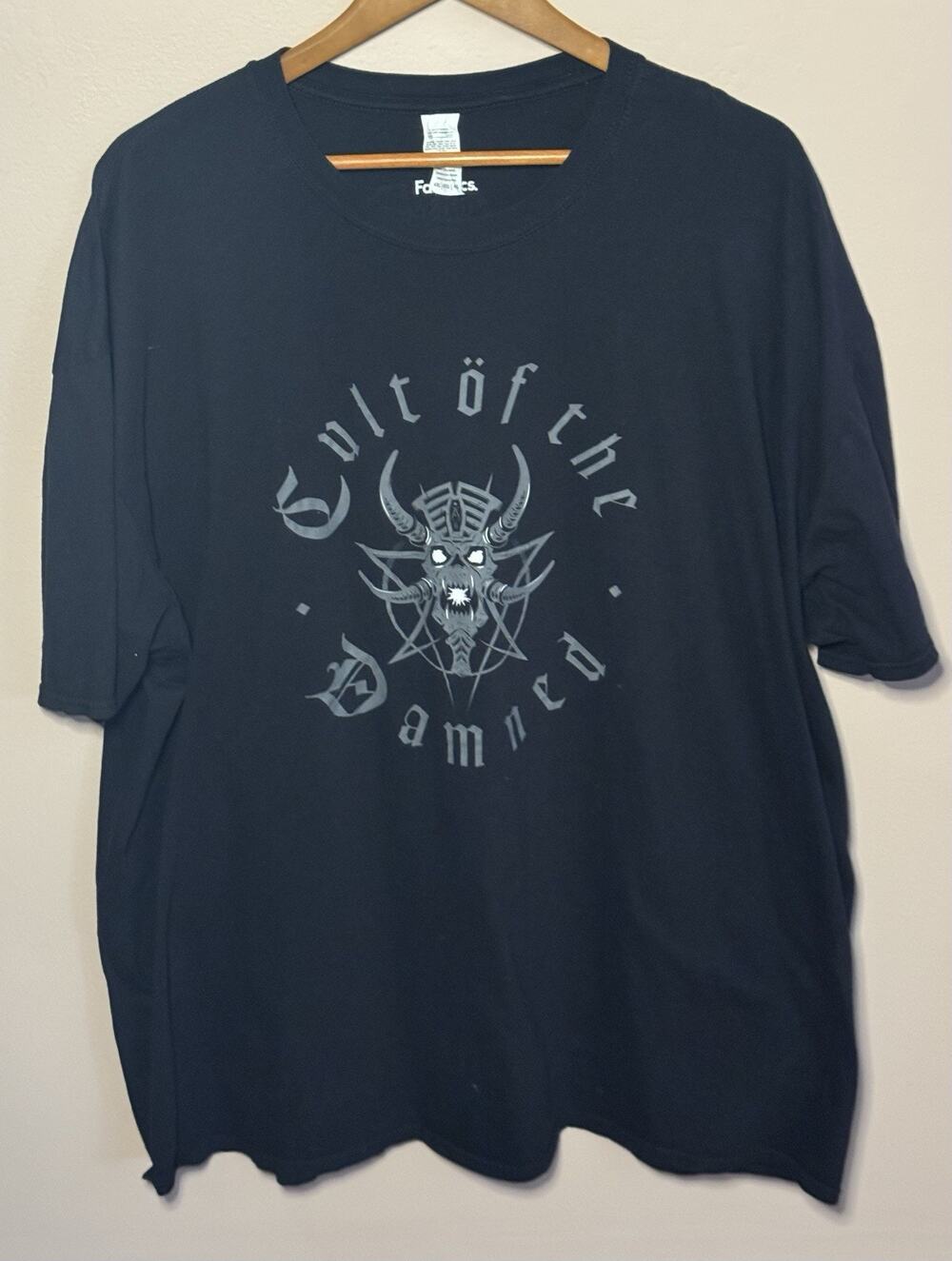 Fanatics World of Warcraft Cult Of The Damned T-Shirt Black 4XL Gamer